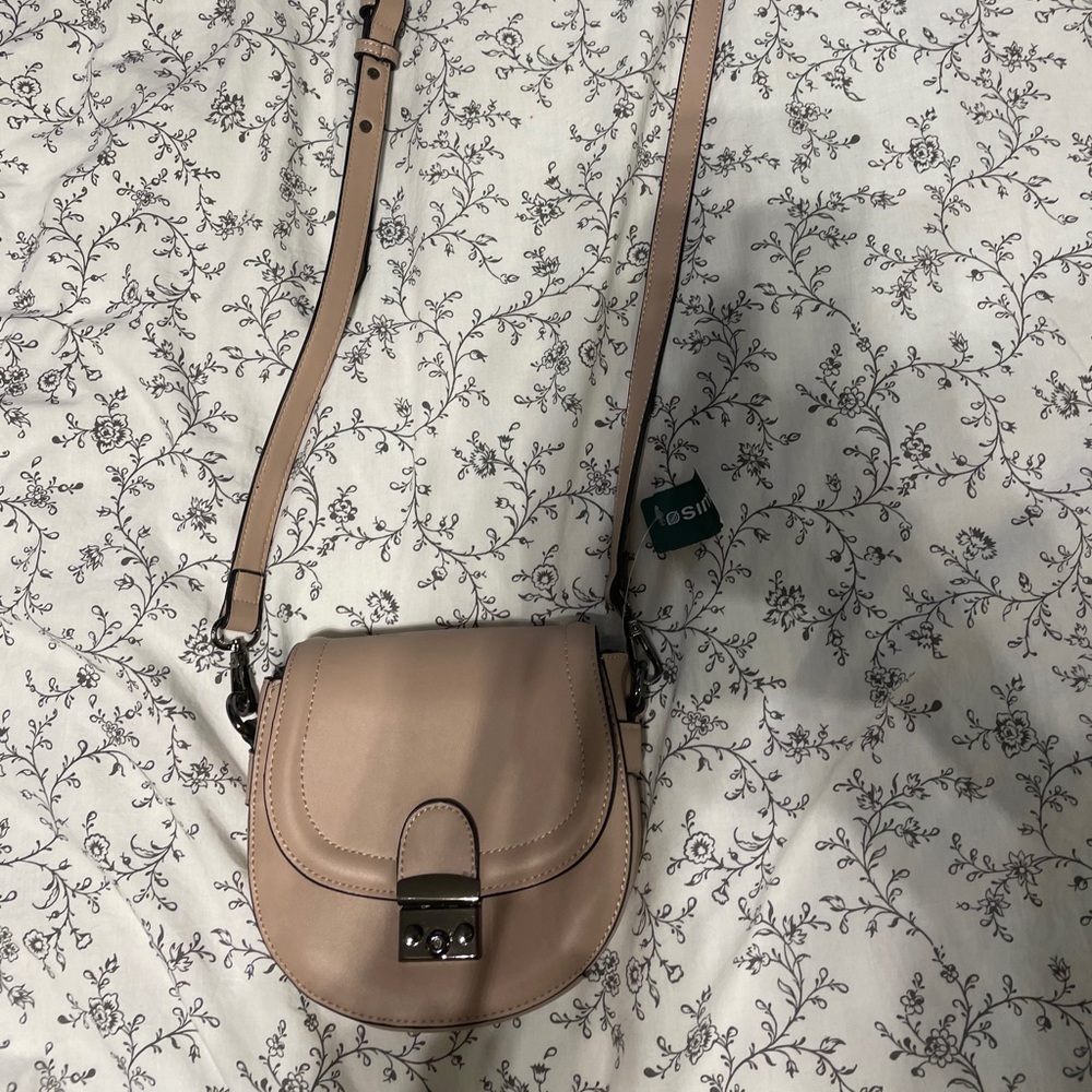 Beige/pink purse